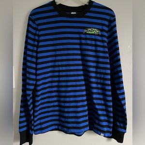 Swixxz, Size S, Striped Blue and Black